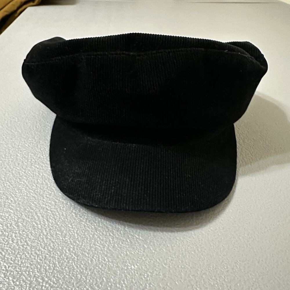 Black Zara Newsboy Cap. Womens Medium